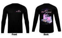 Every mile in style long sleeve shirt