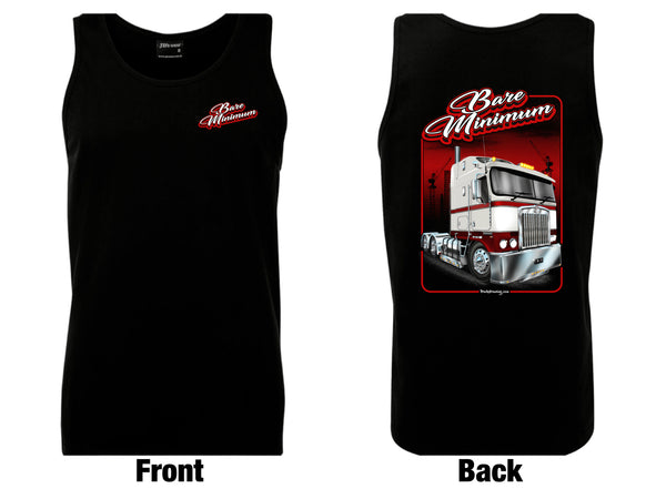 “Bare minimum” Kenworth cabover singlet