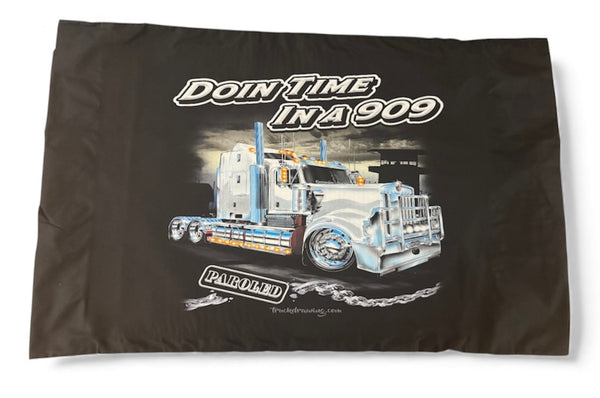 Doin Time in a 909 pillow case