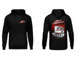 “Bare minimum” Kenworth cabover HOODIE