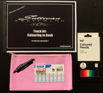 Truck colouring book - pink * shipping included*